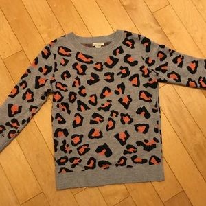 Leopard print sweater